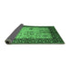 Sideview of Oriental Emerald Green Industrial Rug, urb847emgrn