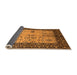 Sideview of Oriental Orange Industrial Rug, urb847org