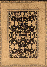 Oriental Brown Industrial Rug, urb848brn