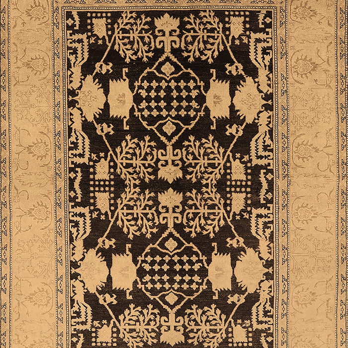Oriental Brown Industrial Rug, urb848brn