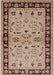 Machine Washable Industrial Modern Sienna Brown Rug, wshurb849