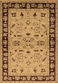 Oriental Brown Industrial Rug, urb849brn