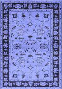 Oriental Blue Industrial Rug, urb849blu