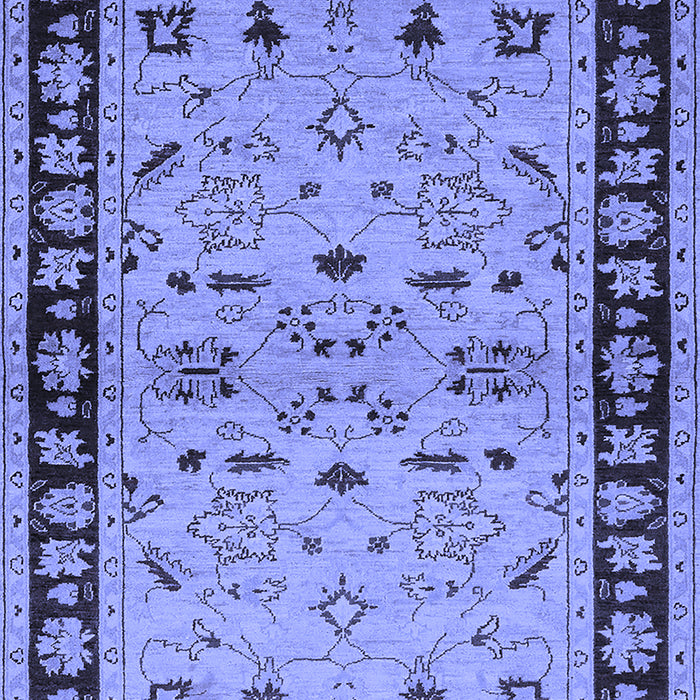 Oriental Blue Industrial Rug, urb849blu