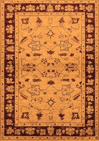 Oriental Orange Industrial Rug, urb849org