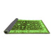 Sideview of Oriental Green Industrial Rug, urb850grn