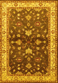 Oriental Yellow Industrial Rug, urb850yw