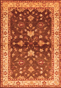 Oriental Orange Industrial Rug, urb850org