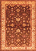 Oriental Orange Industrial Rug, urb850org