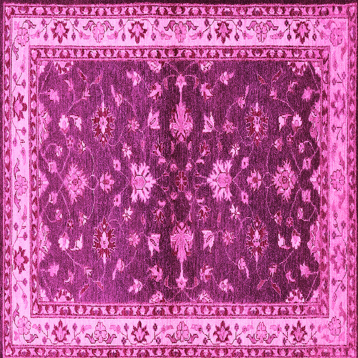 Square Oriental Pink Industrial Rug, urb850pnk