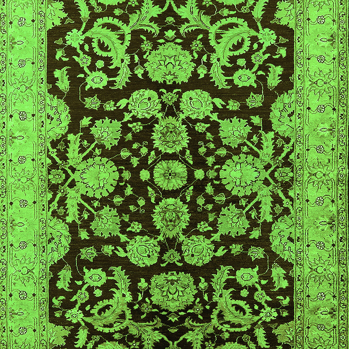 Oriental Green Industrial Rug, urb851grn