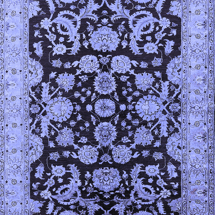 Oriental Blue Industrial Rug, urb851blu
