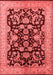 Oriental Red Industrial Area Rugs