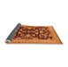 Sideview of Oriental Orange Industrial Rug, urb851org