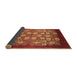 Sideview of Oriental Brown Industrial Rug, urb852brn