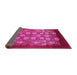 Sideview of Oriental Pink Industrial Rug, urb852pnk