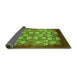 Sideview of Oriental Green Industrial Rug, urb852grn