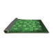 Sideview of Oriental Emerald Green Industrial Rug, urb852emgrn