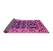 Sideview of Oriental Pink Industrial Rug, urb853pnk