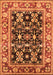 Oriental Orange Industrial Rug, urb853org