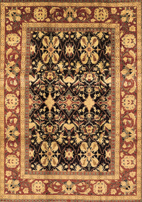 Oriental Brown Industrial Rug, urb853brn