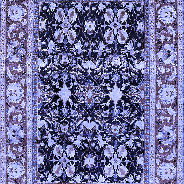 Oriental Blue Industrial Rug, urb853blu