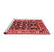 Industrial Red Washable Rugs