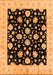 Oriental Orange Industrial Rug, urb854org