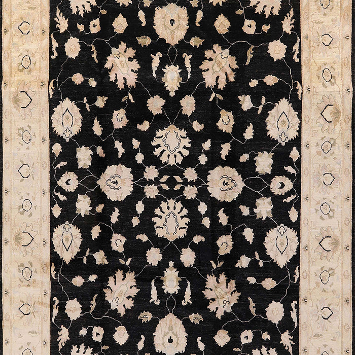 Mid-Century Modern Burgundy Brown Oriental Rug, urb854
