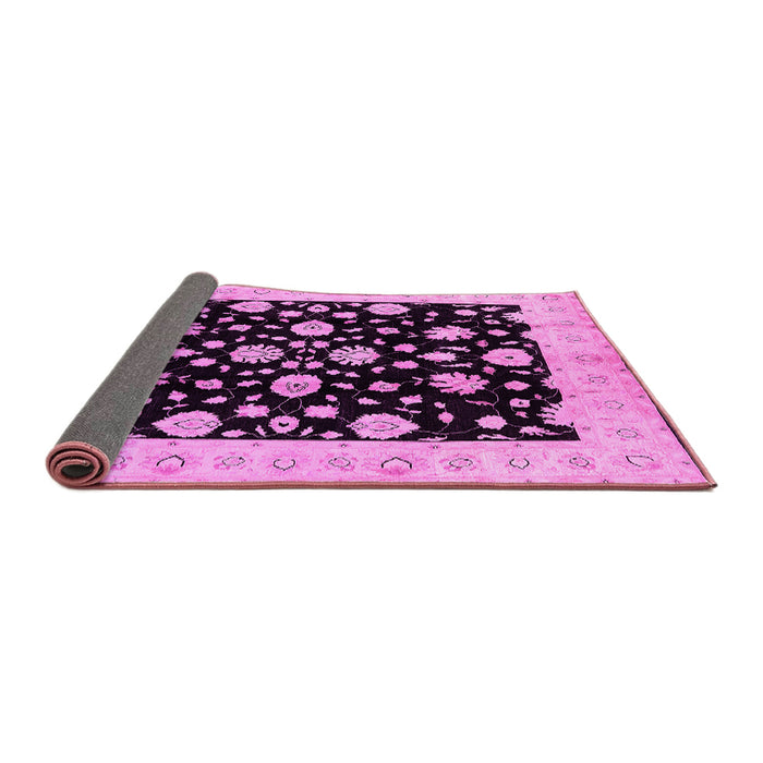 Sideview of Oriental Pink Industrial Rug, urb854pnk