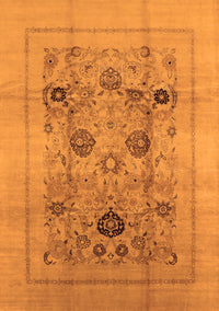 Oriental Orange Industrial Rug, urb855org