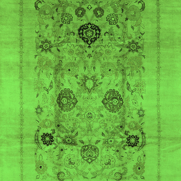 Oriental Green Industrial Rug, urb855grn