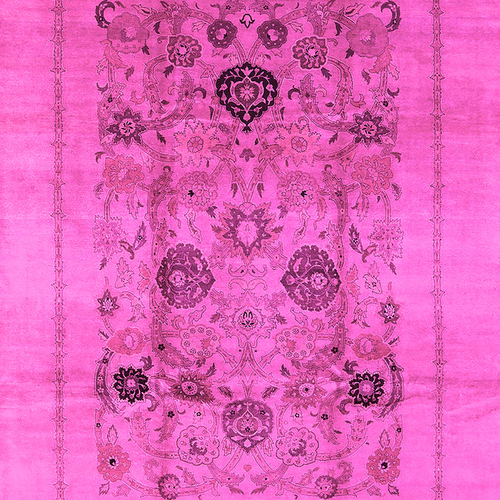Oriental Pink Industrial Rug, urb855pnk