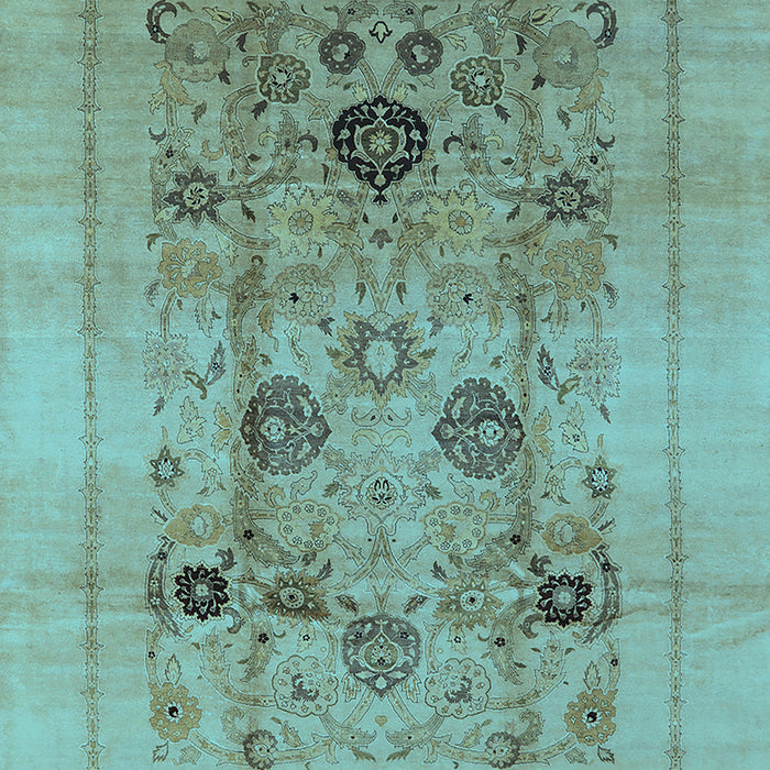 Oriental Light Blue Industrial Rug, urb855lblu