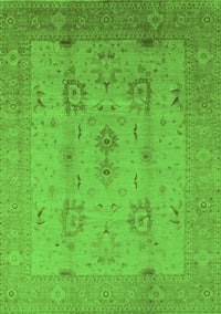 Oriental Green Industrial Rug, urb856grn