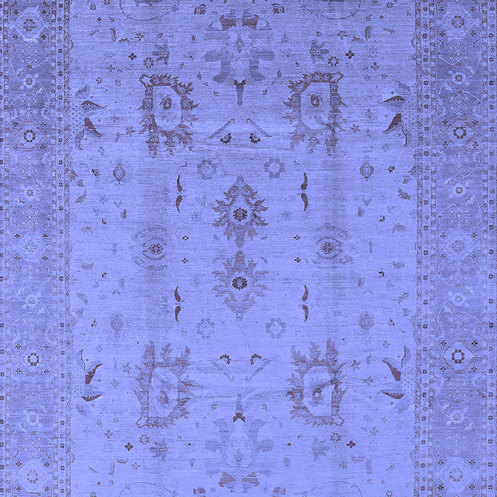 Oriental Blue Industrial Rug, urb856blu