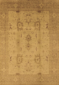 Oriental Brown Industrial Rug, urb856brn