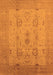 Machine Washable Oriental Orange Industrial Area Rugs, wshurb856org