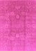 Oriental Pink Industrial Rug, urb857pnk