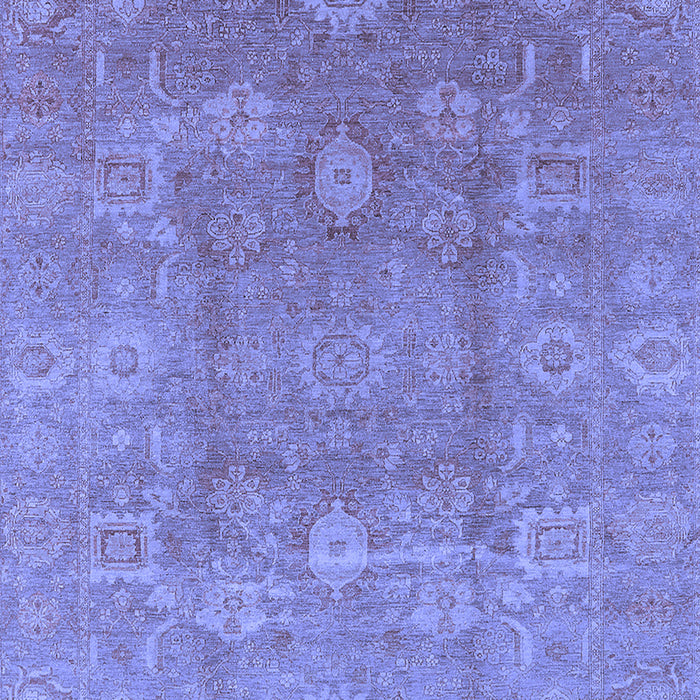 Oriental Blue Industrial Rug, urb857blu