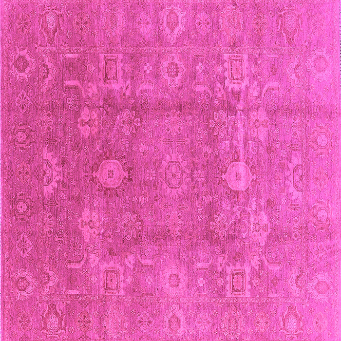 Square Oriental Pink Industrial Rug, urb857pnk