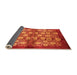 Sideview of Oriental Orange Industrial Rug, urb858org