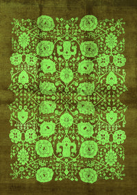 Oriental Green Industrial Rug, urb858grn