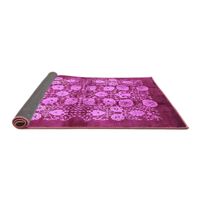 Sideview of Oriental Purple Industrial Rug, urb858pur