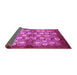 Sideview of Oriental Purple Industrial Rug, urb858pur