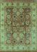 Oriental Light Blue Industrial Rug, urb859lblu