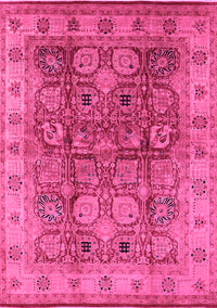 Oriental Pink Industrial Rug, urb859pnk