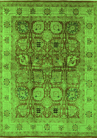 Oriental Green Industrial Rug, urb859grn