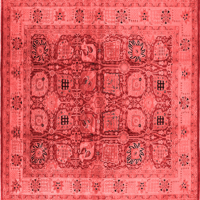 Oriental Red Industrial Rug, urb859red