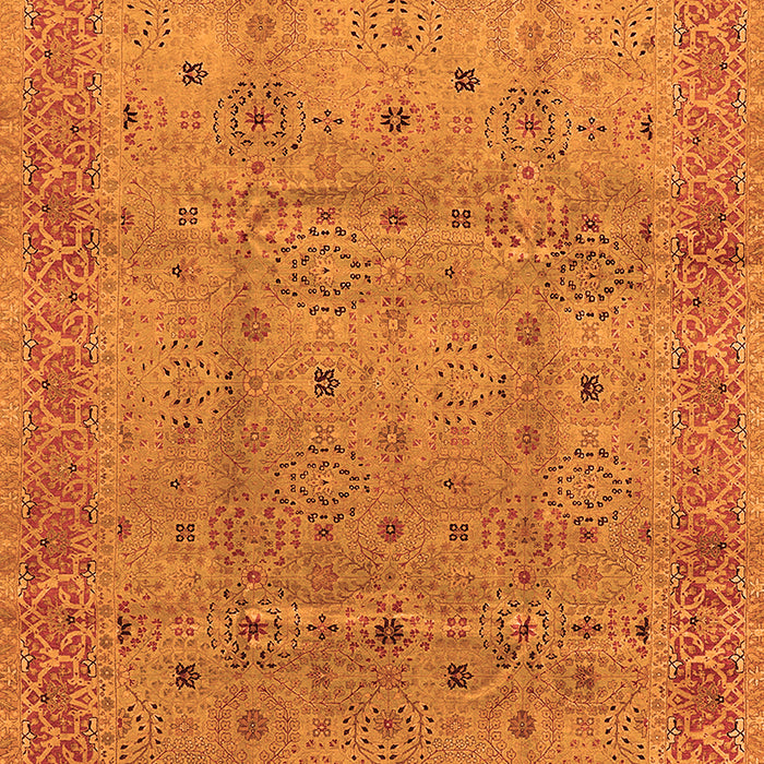 Oriental Orange Industrial Rug, urb860org
